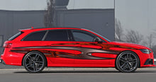 Load image into Gallery viewer, 3D Tribal Car Graphics, 3D Tribal Racing Stripes Vinyl Decal, Tribal Car Wrap, Tribal Car Wrap, Tribal Car Vinyl, 3D Tribal Car Sticker