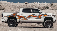 Load image into Gallery viewer, Tribal Truck Wrap, Tribal Truck Graphics, Tribal Truck Side Full Color Vinyl Sticker, Tribal Truck Vinyl Side Graphics, Tribal Car Sticker