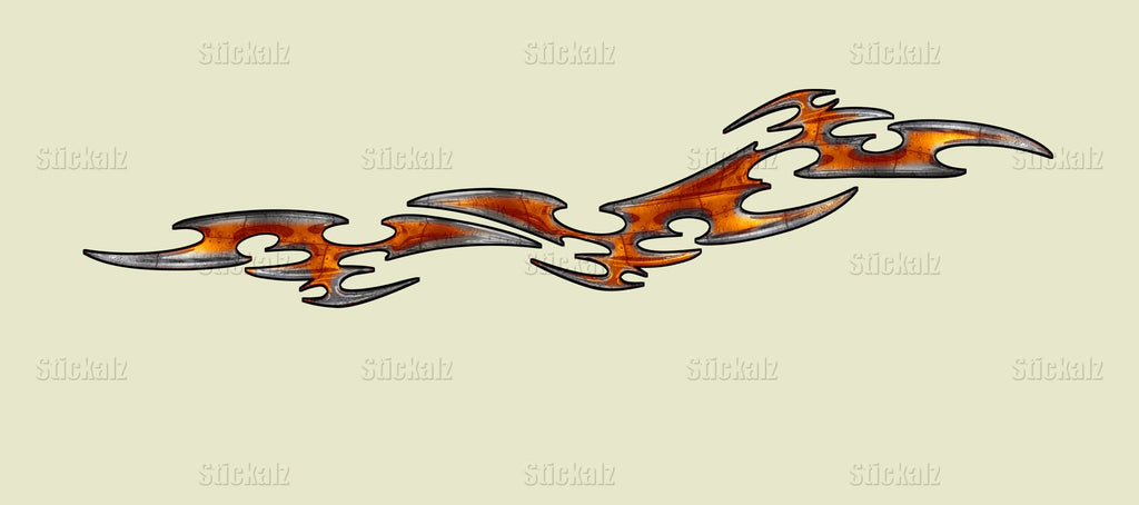 3D Tribal Car Wrap, Tribal Car Decal, 3D Tribal Car Sticker, 3D Tribal Car Graphics, 3D Tribal Racing Stripes Vinyl Decal