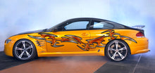 Load image into Gallery viewer, 3D Tribal Car Wrap, Tribal Car Decal, 3D Tribal Car Sticker, 3D Tribal Car Graphics, 3D Tribal Racing Stripes Vinyl Decal