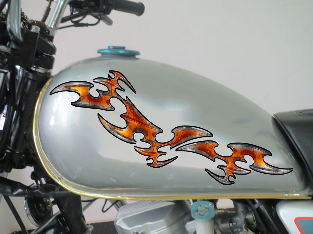 Tribal Bike Vinyl Graphics, Tribal Bike Sticker, Tribal Bike Decal, Dirt Bike Full Color Vinyl Sticker, Tribal Sport Bike Vinyl Graphics