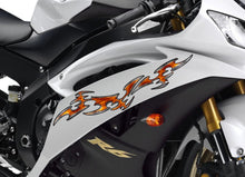 Load image into Gallery viewer, Tribal Bike Vinyl Graphics, Tribal Bike Sticker, Tribal Bike Decal, Dirt Bike Full Color Vinyl Sticker, Tribal Sport Bike Vinyl Graphics