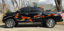 Load image into Gallery viewer, Carbon Fiber Tribal Car Sticker, Carbon Fiber Truck Side Graphics, Carbon Fiber Car Sticker, Carbon Fiber Tribal Decal, Tribal Car Wrap