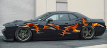 Load image into Gallery viewer, 3D Tribal Car Wrap, Tribal Car Decal, 3D Tribal Car Sticker, 3D Tribal Car Graphics, 3D Tribal Racing Stripes Vinyl Decal