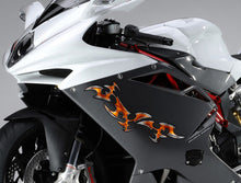 Load image into Gallery viewer, Tribal Bike Vinyl Graphics, Tribal Bike Sticker, Dirt Bike Full Color Vinyl Sticker Tribal Sport Bike Decal Graphics, Tribal Bike Wrap
