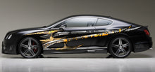 Load image into Gallery viewer, 3D Tribal Car Wrap, Tribal Car Decal, 3D Tribal Car Sticker, 3D Tribal Car Graphics, 3D Tribal Racing Stripes Vinyl Decal