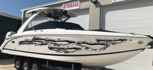 Load image into Gallery viewer, Ripped Metal Boat Sticker, Ripped Metal Boat Vinyl Graphics, Ripped Metal Boat Graphics, Ripped Metal Boat Decal, Ripped Metal Boat Wrap