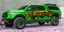 Load image into Gallery viewer, Golden Dragon Car Side Decal, 3D Dragons Street Racing Graphics, Tribal Dragon 3D Car Vinyl, Dragon Truck Sticker