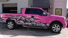 Load image into Gallery viewer, 3D Tribal Dragon Full Color Truck Side Graphics, Tribal Dragon 3D Truck Vinyl, Tribal Dragon Truck Decal, Tribal Dragon Truck Sticker