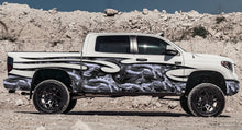 Load image into Gallery viewer, 3D Tribal Dragon Full Color Truck Side Graphics, Tribal Dragon 3D Truck Vinyl, Tribal Dragon Truck Decal, Tribal Dragon Truck Sticker