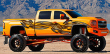 Load image into Gallery viewer, Tribal Truck Vinyl Side Graphics, Tribal Car Sticker, 3D Tribal Racing Stripes Car Vinyl Decal, Tribal Truck Side Full Color Vinyl Sticker