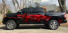 Load image into Gallery viewer, Red Dragon Full Color Truck Side Graphics, Tribal Dragon 3D Truck Vinyl, Tribal Dragon Truck Vinyl, Tribal Dragon Truck Decal