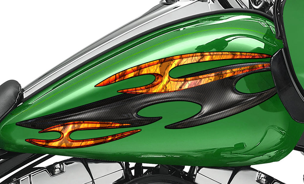 Tribal Sport Bike Vinyl Graphics, Dirt Bike Full Color Vinyl Sticker, Tribal Bike Vinyl Wrap, Tribal Bike Sticker, Tribal Bike Decal