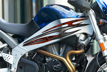 Load image into Gallery viewer, Tribal Bike Sticker, Tribal Bike Decal, Dirt Bike Full Color Vinyl Sticker, Tribal Sport Bike Vinyl Graphics