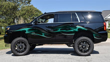 Load image into Gallery viewer, 3D Tribal Truck Vinyl Side Graphics, Tribal Truck Side Full Color Vinyl Sticker, Tribal Truck Wrap,Tribal Truck Graphics, Tribal Car Sticker