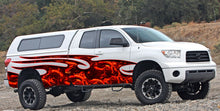 Load image into Gallery viewer, 3D Dragons Truck Sticker, Red Dragon Full Color Truck Side Graphics, Dragon Truck Vinyl, Tribal Dragon Truck Decal
