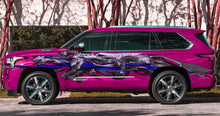 Load image into Gallery viewer, 3D Dragon Full Color Truck Side Decal, Tribal Lizard Truck Vinyl Sticker, Big Dragon Car Vinyl, Tribal Dragon Truck Side Graphics