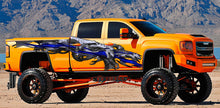 Load image into Gallery viewer, 3D Dragon Full Color Truck Side Decal, Tribal Lizard Truck Vinyl Sticker, Big Dragon Car Vinyl, Tribal Dragon Truck Side Graphics