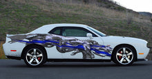 Load image into Gallery viewer, Lizard Auto Vinyl Decal, Dragon Car Side Wrap Vinyl Sticker, 3D Tribal Dragon Car Design, Tribal Dragon Car Graphics, Dragon Car Wrap