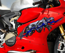 Load image into Gallery viewer, Dragons Full Sport Bike Vinyl, 3D Dragon Motorcycle Wrap Vinyl, Lizard Bike Sticker, Dragon Dirt Bike Decal, Lizard Chopper Graphics Decals
