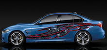Load image into Gallery viewer, Skulls Bones Tribal Car Wrap, 3D Skulls Car Sticker, Skulls Car Decal, 3D Skulls Car Graphics, 3D Skulls Racing Stripes Vinyl Sticker