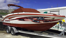 Load image into Gallery viewer, Pirate Bones Yacht Vinyl, Skulls Boat Decals, 3D Pirate Skulls Boat Decals, Pirate Skull Watercraft Vinyl Graphics, Skulls Yacht Vinyl Wrap