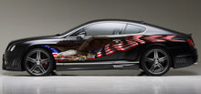 Load image into Gallery viewer, American Flag Car Wrap, USA Eagle Car Decal, Big Flag Car Decals, US Eagle Car Vinyl, US Pride Car Vinyl Graphics, Patriotic Car Sticker