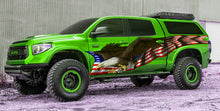 Load image into Gallery viewer, American Pride Eagle Truck Decals, US Eagle Truck Vinyl, Patriotic Street Racing Truck Vinyl Graphics, US Flag Wrap, Bold Eagle Car Stickers