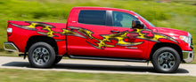 Load image into Gallery viewer, Tribal Truck Vinyl Side Graphics, Tribal Car Decal, 3D Tribal Racing Stripes Car Vinyl Sticker, Tribal Truck Side Full Color Vinyl Sticker