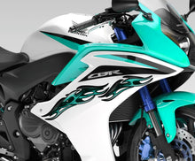 Load image into Gallery viewer, Tribal Bike Vinyl Graphics, 3D Tribal Sport Bike Vinyl Graphics, Tribal Bike Sticker, Tribal Bike Decal, Dirt Bike Full Color Vinyl Sticker