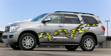 Load image into Gallery viewer, Tribal Truck Side Full Color Vinyl Sticker, 3D Tribal Truck Vinyl Side Graphics, Tribal Truck Wrap,Tribal Truck Graphics, Tribal Car Sticker