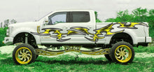 Load image into Gallery viewer, Tribal Truck Side Full Color Vinyl Sticker, 3D Tribal Truck Vinyl Side Graphics, Tribal Truck Wrap,Tribal Truck Graphics, Tribal Car Sticker