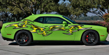 Load image into Gallery viewer, 3D Tribal Car Wrap, Tribal Car Decal, 3D Tribal Car Sticker, 3D Tribal Car Wrap, 3D Tribal Racing Stripes Vinyl Decal, Tribal Car Graphics