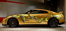 Load image into Gallery viewer, 3D Tribal Car Wrap, Tribal Car Decal, 3D Tribal Car Sticker, 3D Tribal Car Wrap, 3D Tribal Racing Stripes Vinyl Decal, Tribal Car Graphics