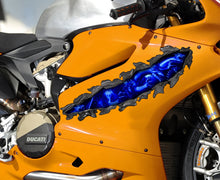 Load image into Gallery viewer, 3D Dragons Racing Bike Decal, Dragons Sport Bike Vinyl Wrap, Dragons Bike Graphics Sticker, Dragon Dirt Bike Full Color Vinyl Design