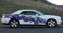 Load image into Gallery viewer, 3D Dragon Car Wrap, Lizard Car Design, Dragons Car Decal, Tribal Dragon Car Sticker, Dragon Car Graphics, Full Color Dragons Car Sticker
