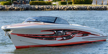 Load image into Gallery viewer, Pirate Bones Yacht Vinyl, Skulls Boat Decals, 3D Pirate Skulls Boat Decals, Pirate Skull Watercraft Vinyl Graphics, Skulls Yacht Vinyl Wrap