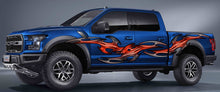 Load image into Gallery viewer, 3D Tribal Truck Vinyl Side Graphics, Tribal Truck Wrap, Tribal Truck Side Full Color Vinyl Sticker,Tribal Truck Graphics, Tribal Car Sticker