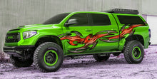 Load image into Gallery viewer, 3D Tribal Racing Stripes Car Vinyl Sticker, Tribal Truck Side Full Color Vinyl Sticker, Tribal Truck Vinyl Side Graphics, Tribal Car Decal