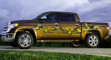 Load image into Gallery viewer, Tribal Truck Vinyl Side Graphics, Tribal Car Decal, 3D Tribal Racing Stripes Car Vinyl Sticker, Tribal Truck Side Full Color Vinyl Sticker
