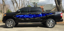Load image into Gallery viewer, 3D Tribal Dragon Ripped Metal Full Color Truck Side Graphics, Tribal Dragon Truck Sticker, Tribal Dragon Car Vinyl,Tribal Dragon Truck Decal