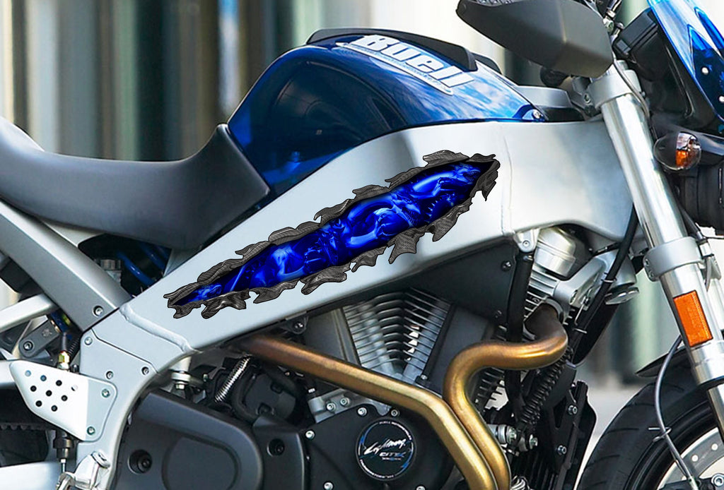 3D Dragons Racing Bike Decal, Dragons Sport Bike Vinyl Wrap, Dragons Bike Graphics Sticker, Dragon Dirt Bike Full Color Vinyl Design
