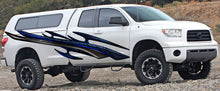 Load image into Gallery viewer, Carbon Fiber Tribal Truck Decal, Tribal Truck Vinyl Graphics, Truck Side Wrap, Carbon Fiber Car Sticker, 3D Car Decal, Tribal Car Design