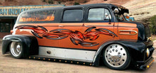 Load image into Gallery viewer, 3D Tribal Racing Stripes Car Vinyl Sticker, Tribal Truck Side Full Color Vinyl Sticker, Tribal Truck Vinyl Side Graphics, Tribal Car Decal