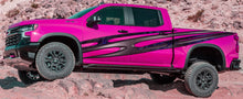 Load image into Gallery viewer, Tribal Truck Vinyl Side Graphics, 3D Tribal Racing Stripes Car Vinyl Sticker, Tribal Car Decal, Tribal Truck Side Full Color Vinyl Wrap