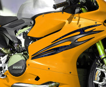 Load image into Gallery viewer, 3D Tribal Sport Bike Vinyl Graphics, Tribal Bike Sticker, Tribal Bike Vinyl Graphics, Tribal Bike Decal, Dirt Bike Full Color Vinyl Sticker