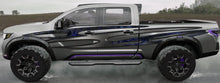 Load image into Gallery viewer, 3D Truck Vinyl Wrap, Tribal Truck Vinyl Decal, Tribal Truck Full Color Vinyl, Tribal Car Vinyl Side Sticker, Tribal Street Racing Graphics