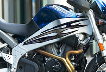 Load image into Gallery viewer, 3D Tribal Crotch Rocket Side Design, Tribal Bike Vinyl Sticker, Tribal Bike Decal, Crotch Rocket Vinyl Wrap, Tribal Chopper Vinyl Graphics