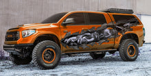 Load image into Gallery viewer, Tribal Dragon Truck Sticker, 3D Tribal Dragon Ripped Metal Full Color Truck Side Graphics, Tribal Dragon Car Vinyl,Tribal Dragon Truck Decal