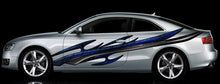 Load image into Gallery viewer, 3D Tribal Car Graphics, Tribal Car Wrap, 3D Tribal Racing Stripes Vinyl Decal, Tribal Car Wrap, Tribal Car Vinyl, 3D Tribal Car Sticker